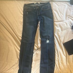Hollister denim skinny jeans